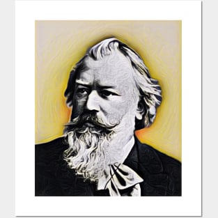 Johannes Brahms Portrait | Johannes Brahms Artwork 7 Posters and Art